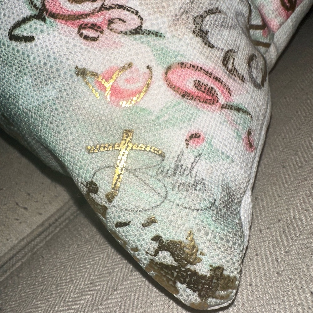 Whimsical Bunny Decorative Pillow - Picture 3 of 8